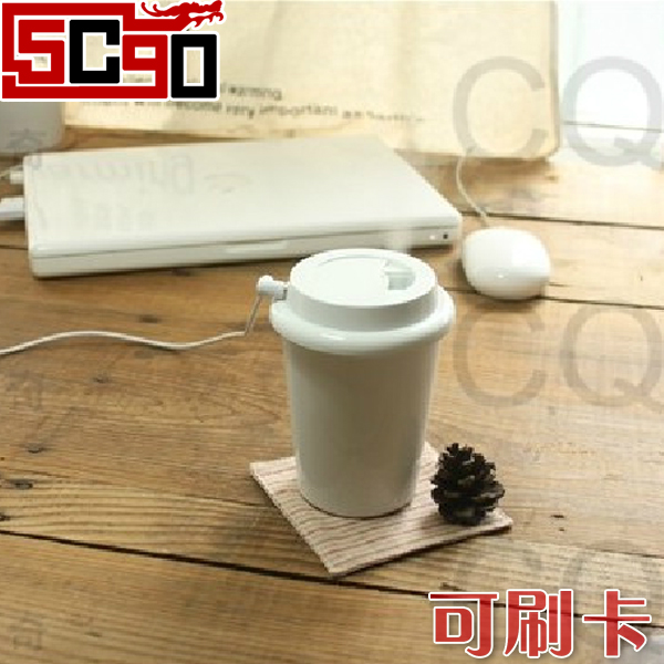 5Cgo  杯子造型USB加濕器 迷你噴霧加濕器 保濕必備 - 戀愛中 送情人 P0400