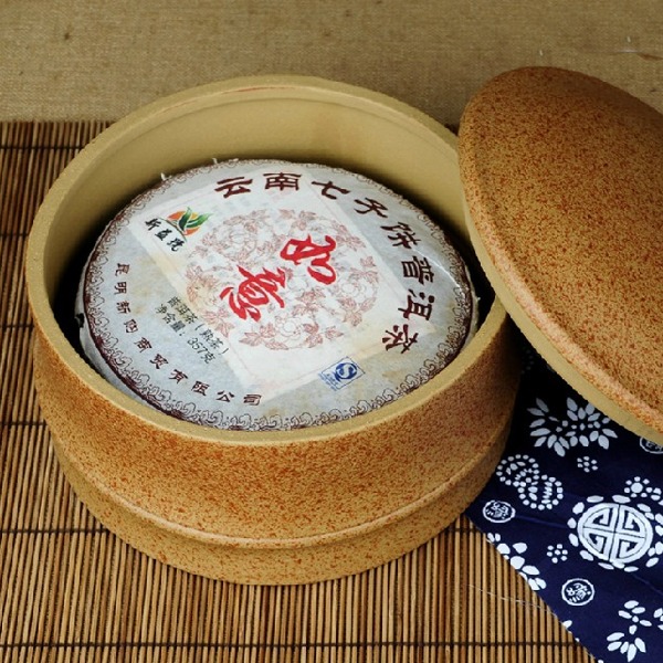  5Cgo 41430952522 普洱茶葉罐紫砂罐紫砂茶葉罐雲南七子餅段泥竹節醒茶罐收藏 可裝三餅 AGL82100