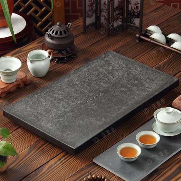 5Cgo 26591104196  烏金石茶盤黑金石茶台天然石茶盤大號功夫茶具茶海茶臺 80*40cm  LAY86400