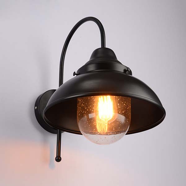 5Cgo 38506017336 新品設計師美式鄉村歐式玻璃罩客餐廳復古燈具燈籠氣泡壁燈  LYP06200