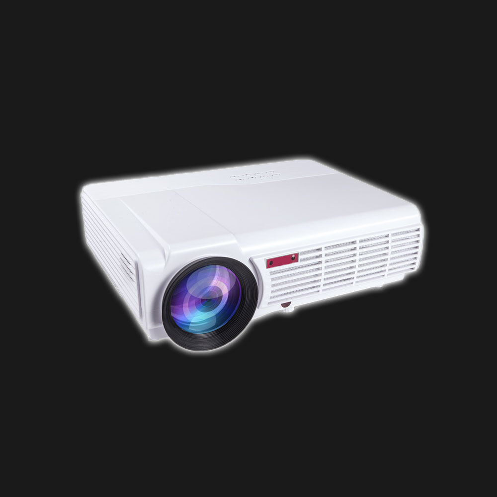 5Cgo 536994996434 創芝家用LED高清投影儀 WiFi 辦公投影機 1080p手機無線3D家庭劇院--標準版 PY08110