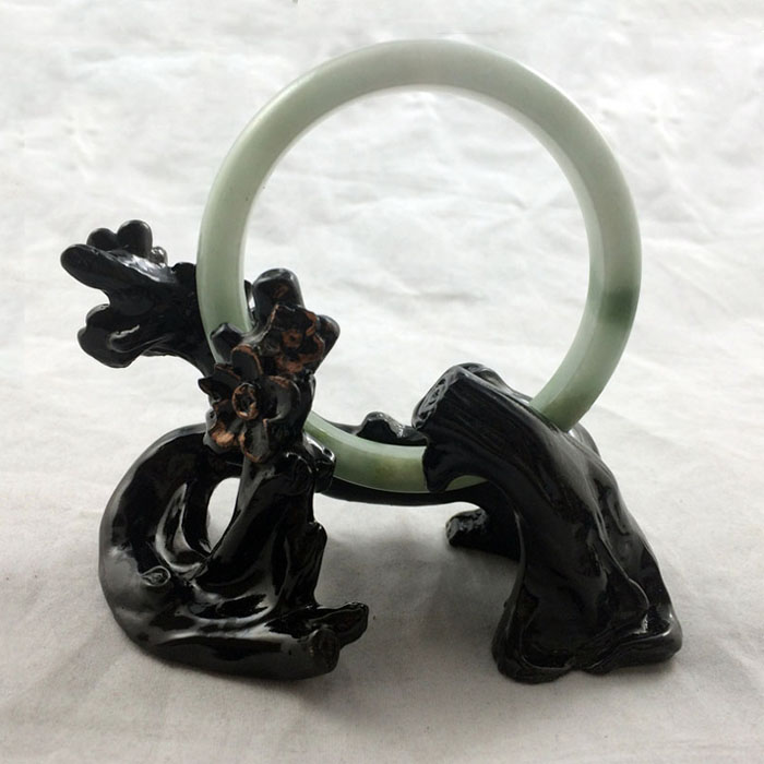 5Cgo 527911451716 高檔仿實木梅花手鐲架子展示架 珠寶首飾展示台翡翠玉器展示底座珠寶展示多用途（2個） XMJ21000